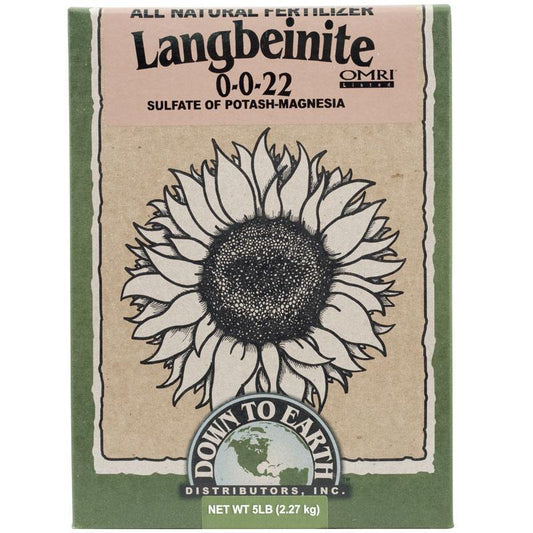Engrais Langbeinite 0-0-22 (boîte de 5 lb)