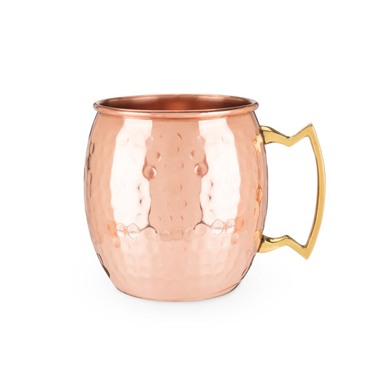 Stylish Hammered Copper Moscow Mule Mug for Home