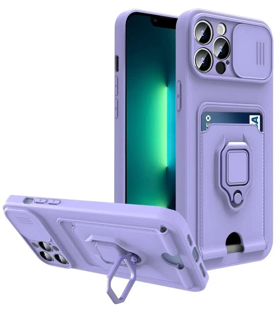 Lightweight Heavy Duty Case With Kickstand Ring