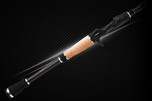 Lithium Pro Series rod by Denali with cork handle and black finish on Tampa Home & Garden Store