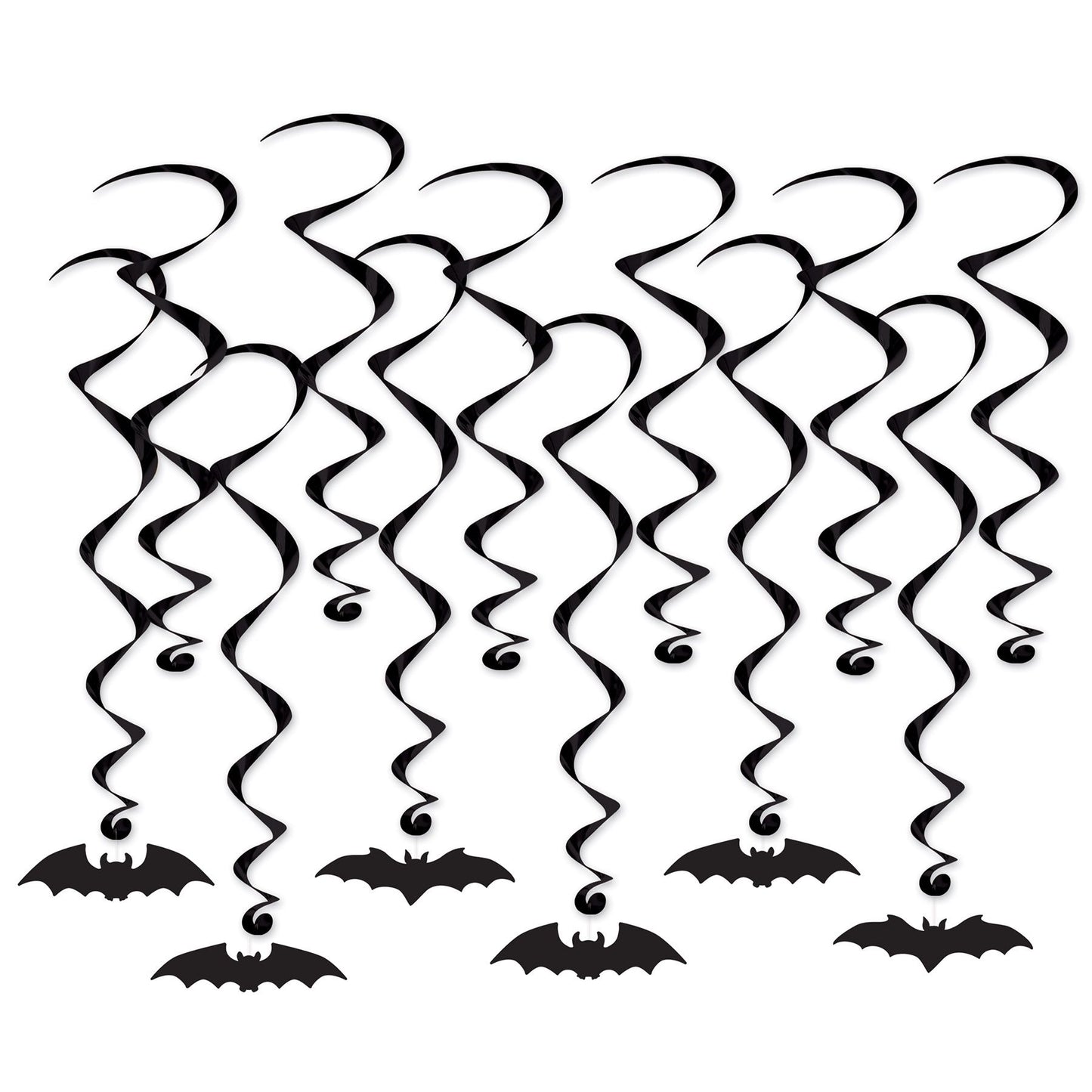 Tourbillons de silhouettes de chauves-souris
