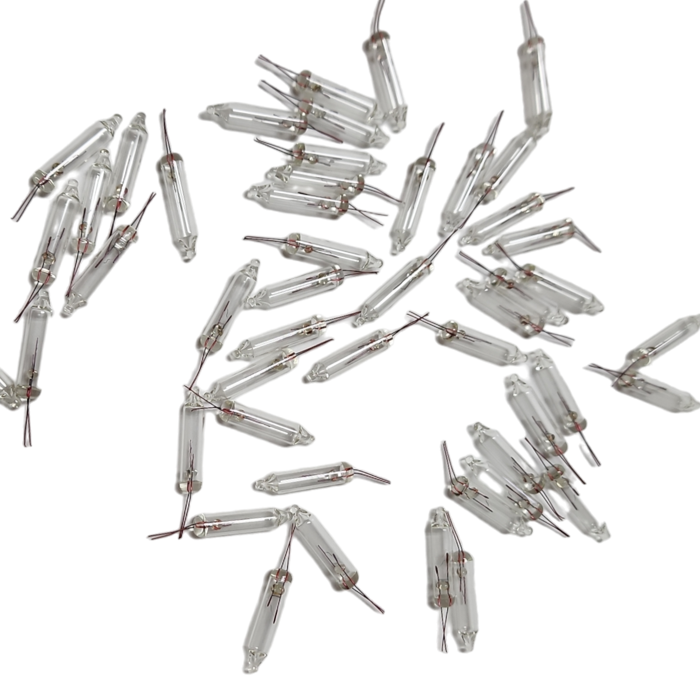 Mini-ampoules incandescentes 2,5 volts - Lot de 50