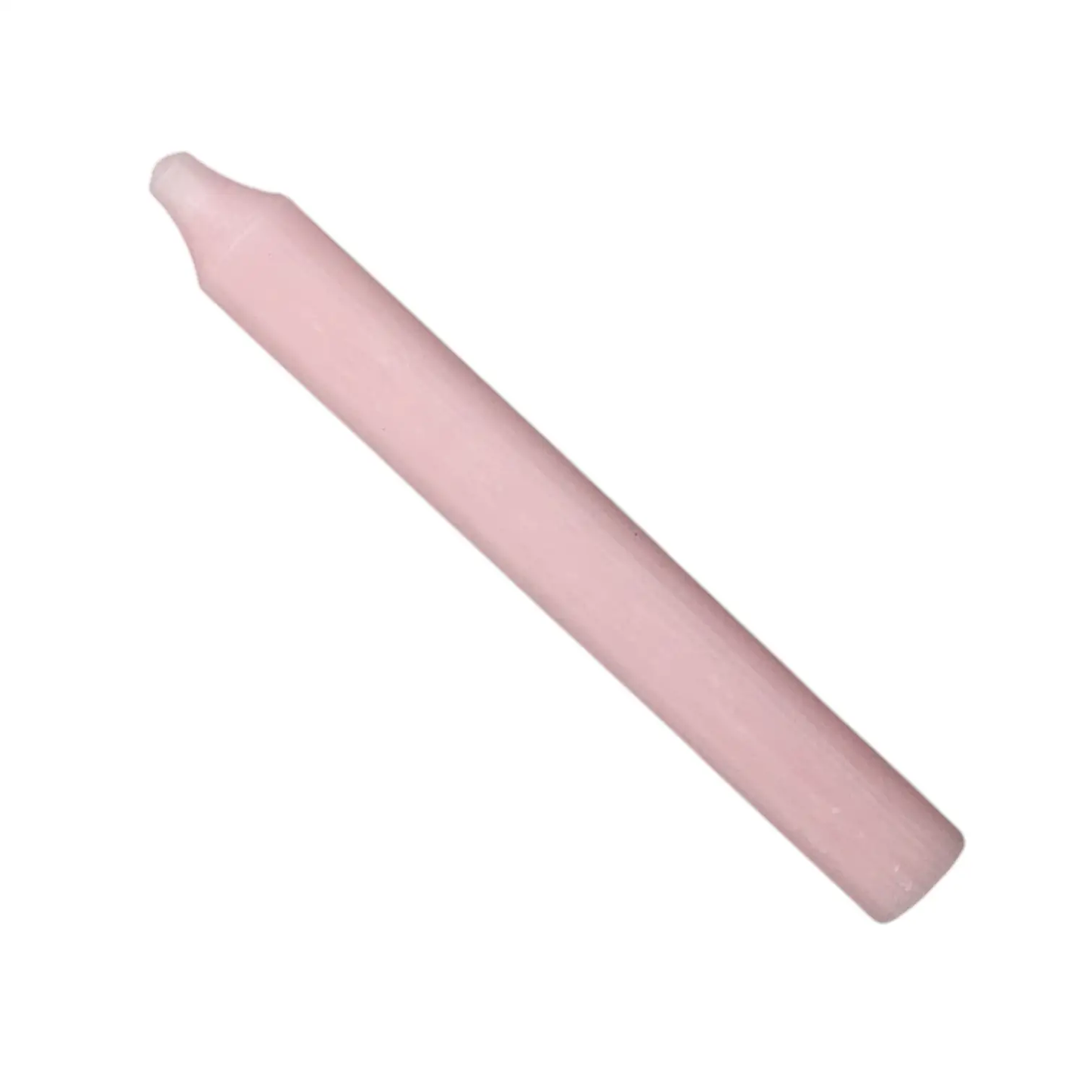 Rustic 7 Inch Light Pink Taper Candle by The Country Christmas Loft on Tampa Home & Garden Store