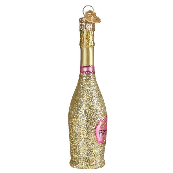 Ornement en forme de bouteille de Prosecco