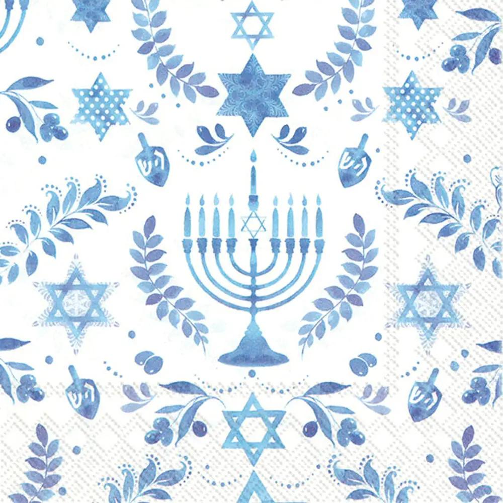 Hanukkah - Lunch Napkin - Tampa Home & Garden Store