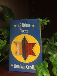 Hanukah Candles Assorted Rainbow