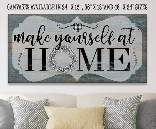Make Yourself At Home - Canvas - Tampa Home & Garden Store