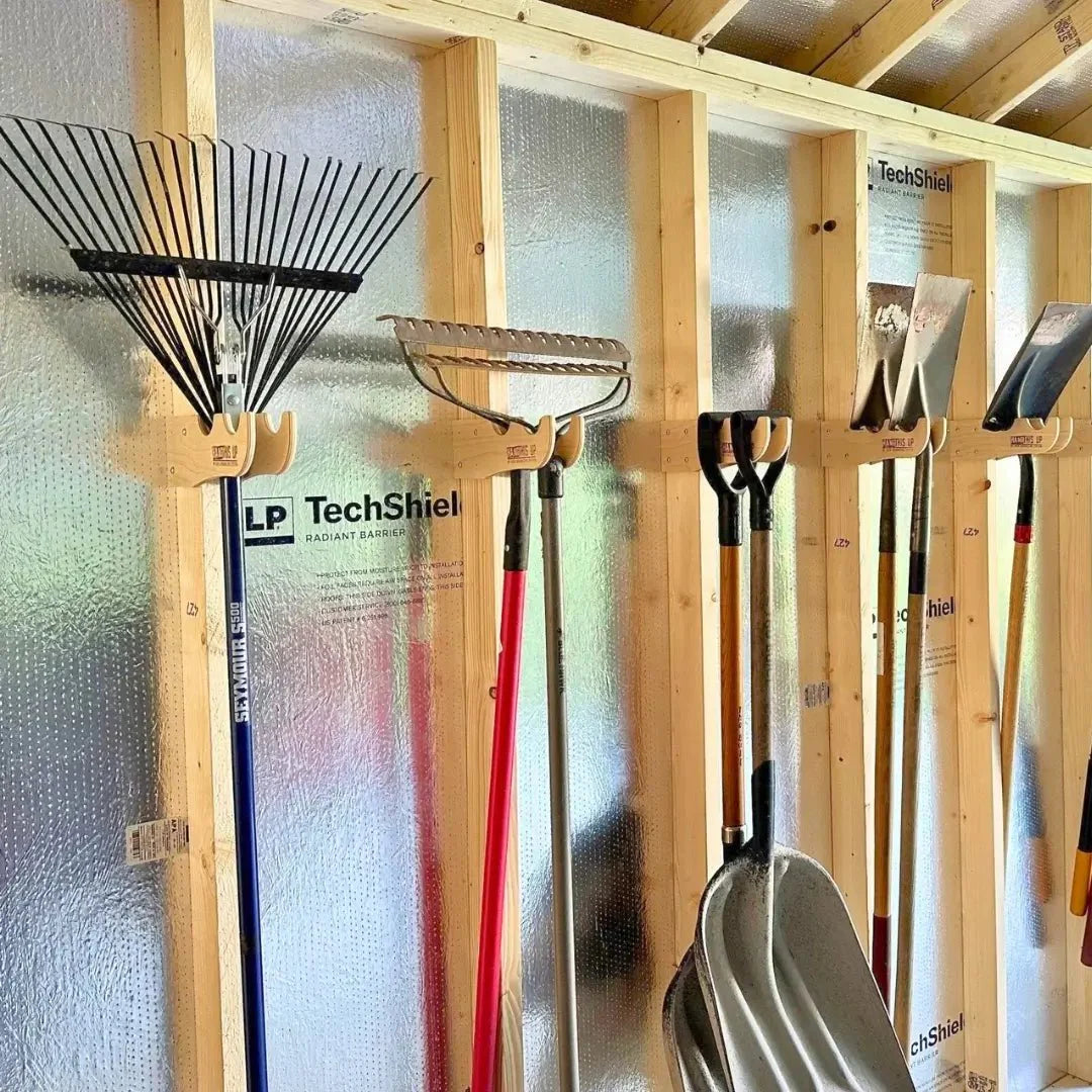 Max Shed Organization Kit – Yard Tool Rack & Garden Storage Solution