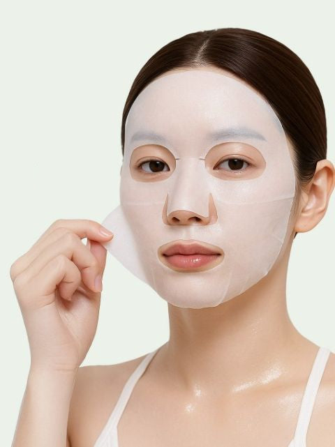 MAXCLINIC Golden Cactus Hydro Mask facial sheet mask eye-nose cutouts white hydro sheet Seoulia on Tampa Home & Garden Store
