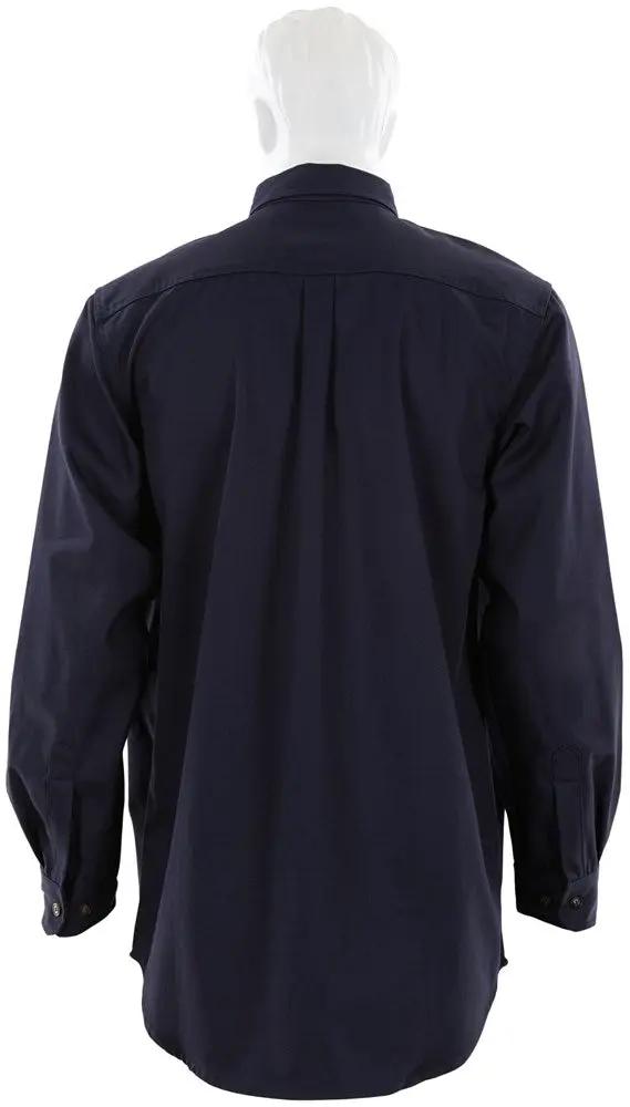 FR Long Sleeve Button Up S1 - Navy - Tampa Home & Garden Store