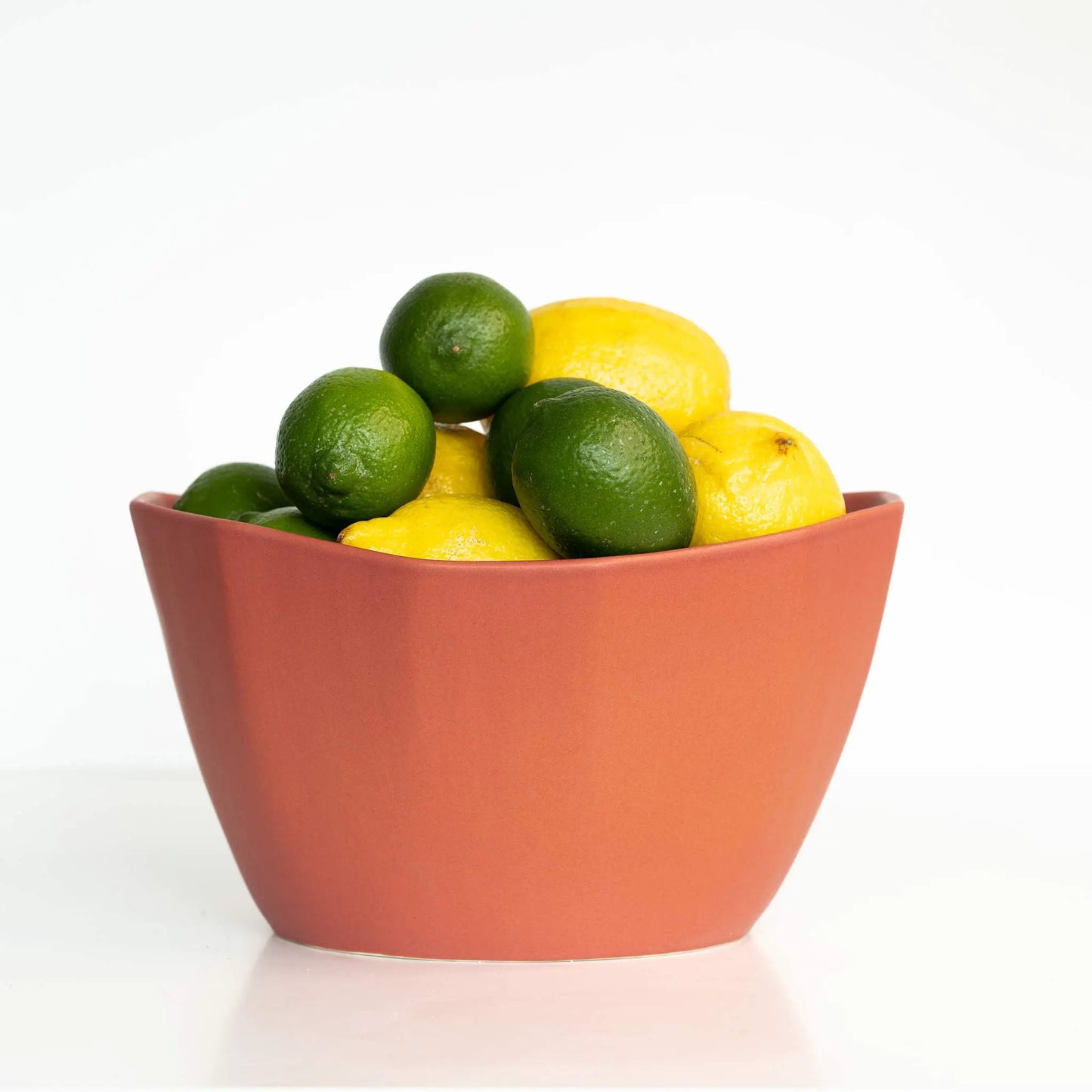 Medium porcelain nesting bowl in terracotta Ember Collective on Tampa Home & Garden Store