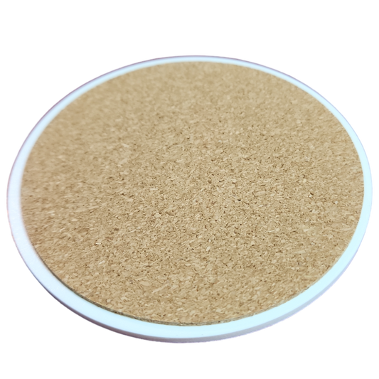 Sip Sip Hooray Coaster I Have No Idea cork coaster with white rim by Country Christmas Loft on Tampa Home & Garden Store