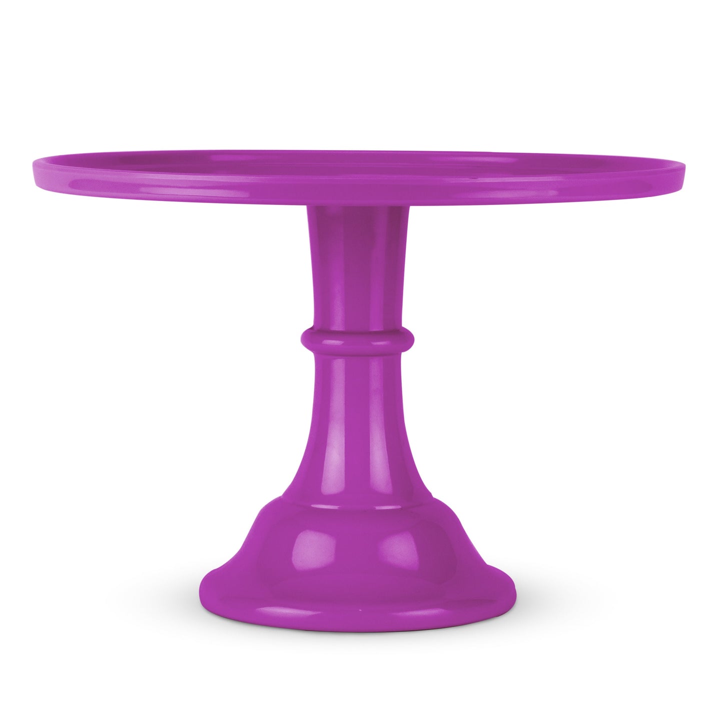 Vibrant Fuchsia Melamine Cake Stand for the Party
