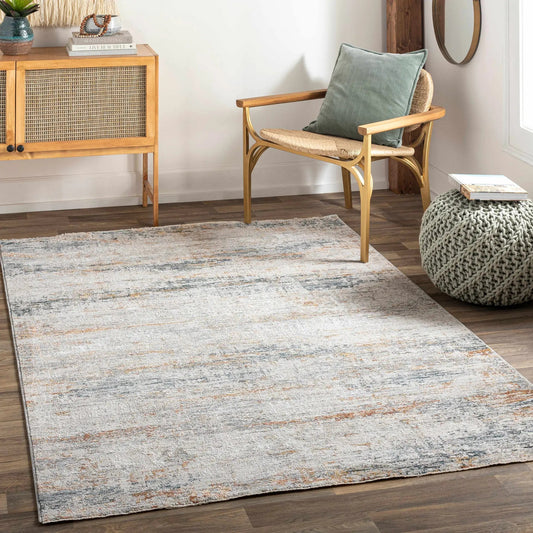 Midhurst Luxe Rug teal and gray tones from Boutique Rugs perfect for a cozy living room on Tampa Home & Garden Store