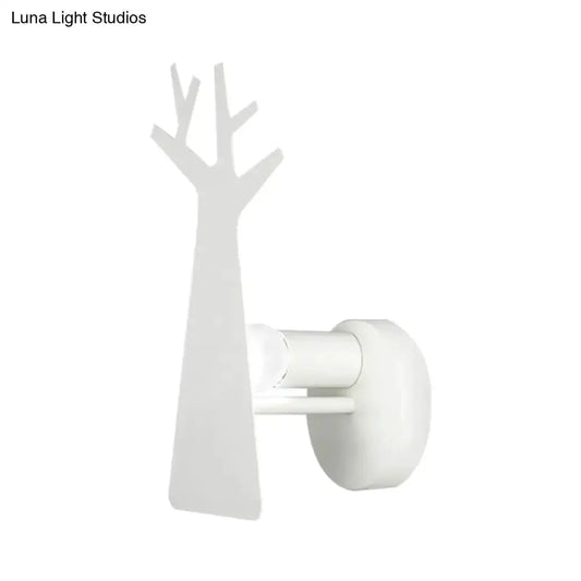 Tree Wall Mount Light Nordic Macaron Style white tree silhouette wall sconce on Tampa Home & Garden Store