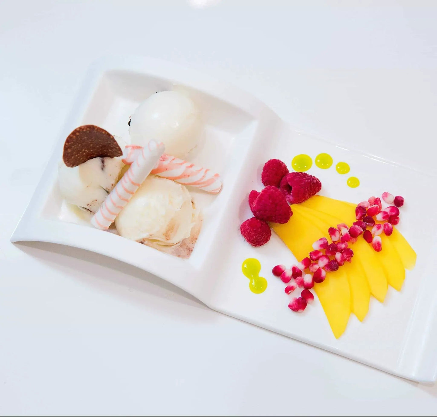 Sectional Salad Plate -Set of 4 pc - Tampa Home & Garden Store