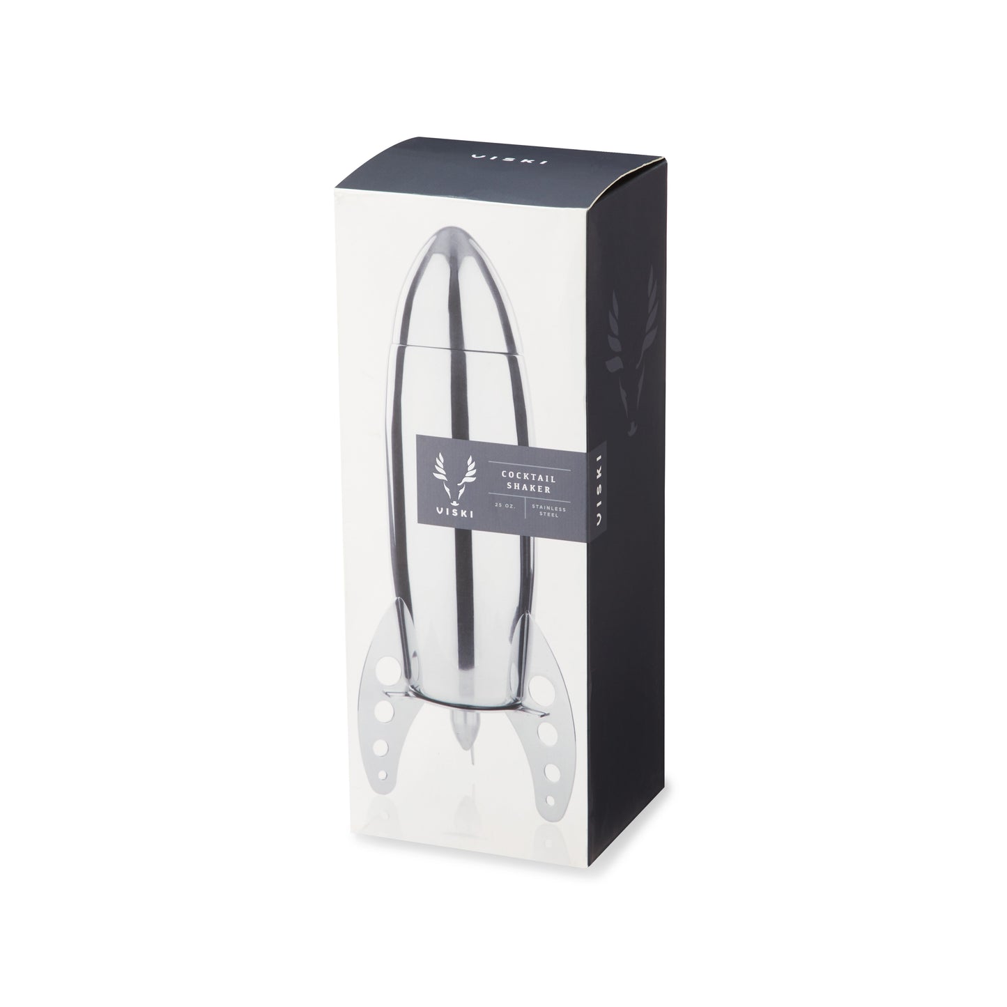 Irving Stainless Steel Rocket Shaker and Stand