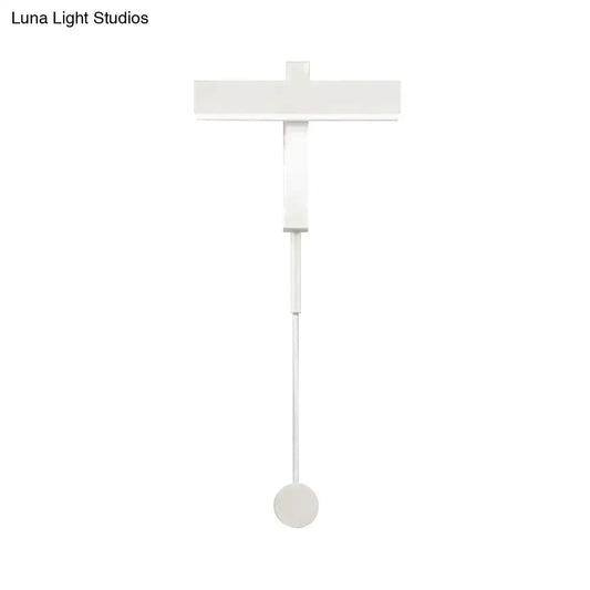 LED wall lamp by Decorbites, white with adjustable arm for bedroom on Tampa Home & Garden Store