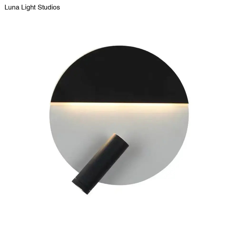 Adjustable Spotlight Wall Sconce Decorbites black white wall fixture with adjustable arm on Tampa Home & Garden Store
