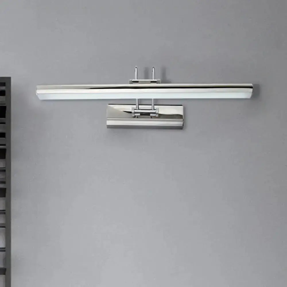 LED vanity mirror light with aluminum frame by Decorbites, chrome finish, wall mounted on Tampa Home & Garden Store