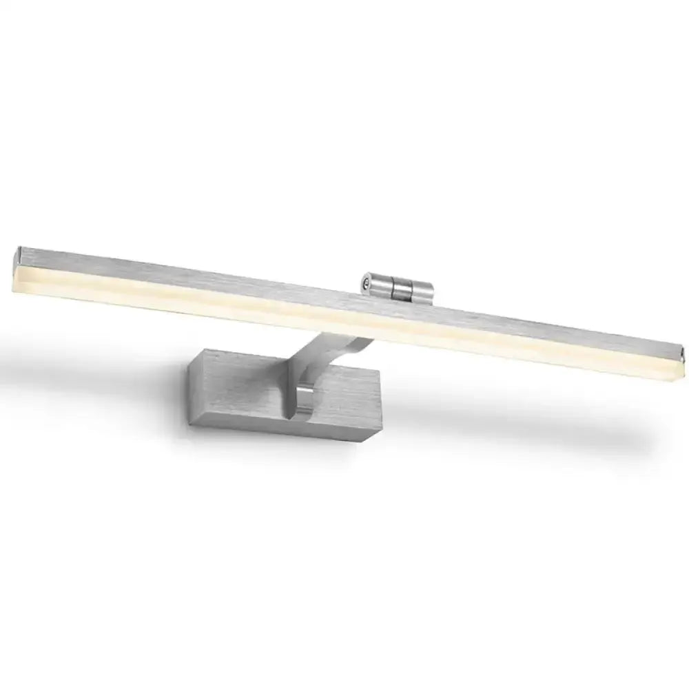 Copper Wood Grain Led Wall Light for Bath Vanity