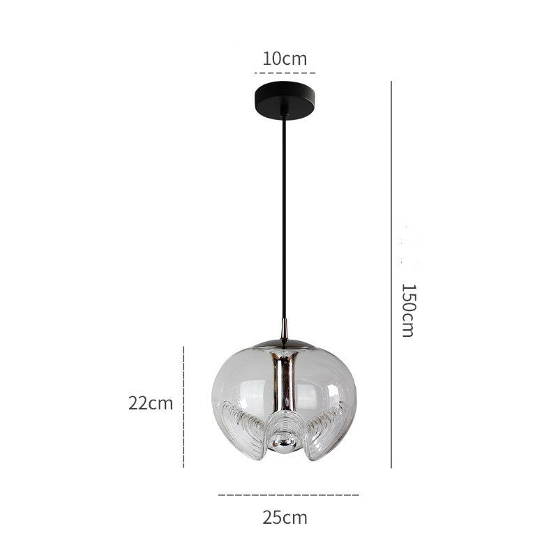 Araña LED moderna minimalista para mesita de noche, restaurante, bar, porche
