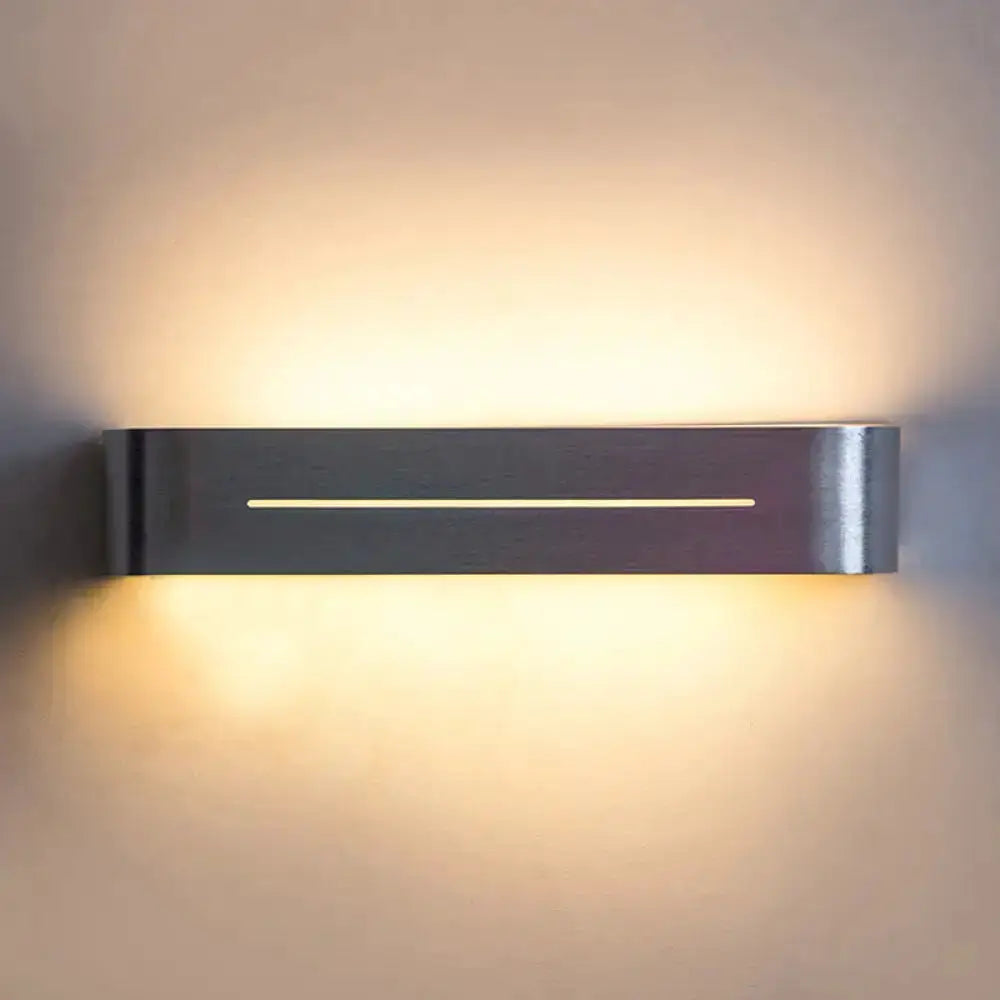 Silver LED wall washer light with aluminum shade by Decorbites on Tampa Home & Garden Store