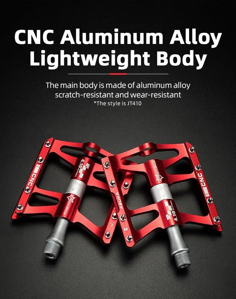 Ultralight Mountain Bike Pedals with 4 Bearings