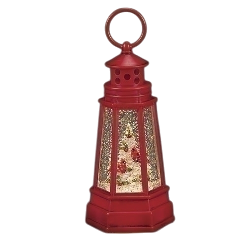 Lanterne lumineuse Cardinal Shimmer - 18 cm