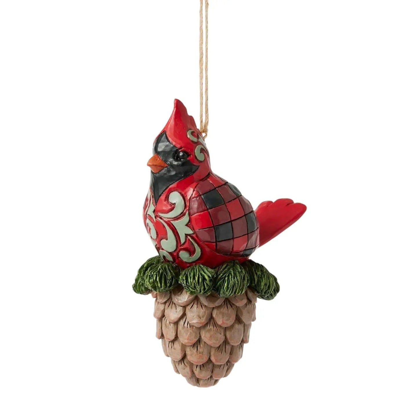 Highland Glen Cardinal Ornament - Tampa Home & Garden Store