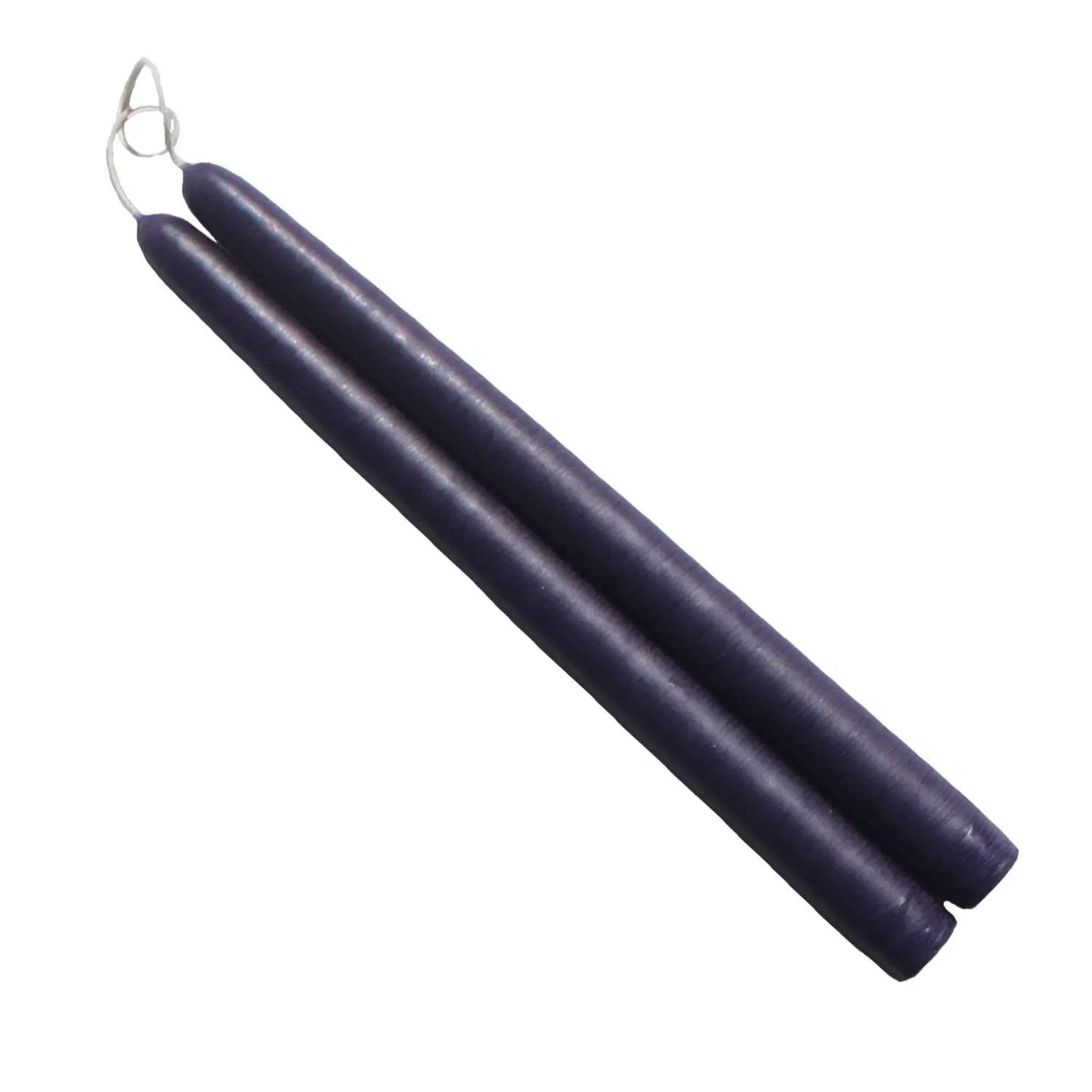 Mole Hollow Taper Pair Plum Purple candles 12in & 8in by The Country Christmas Loft on Tampa Home & Garden Store
