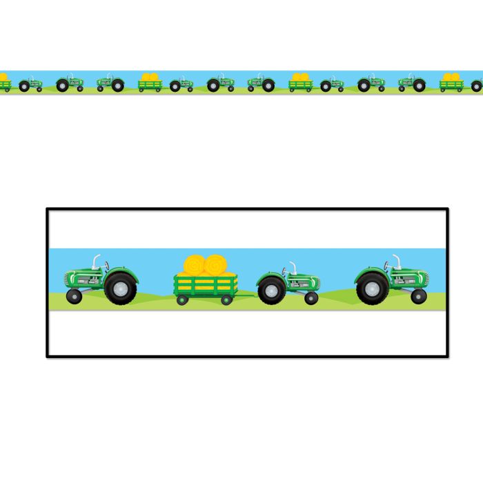 Ruban de fête des tracteurs