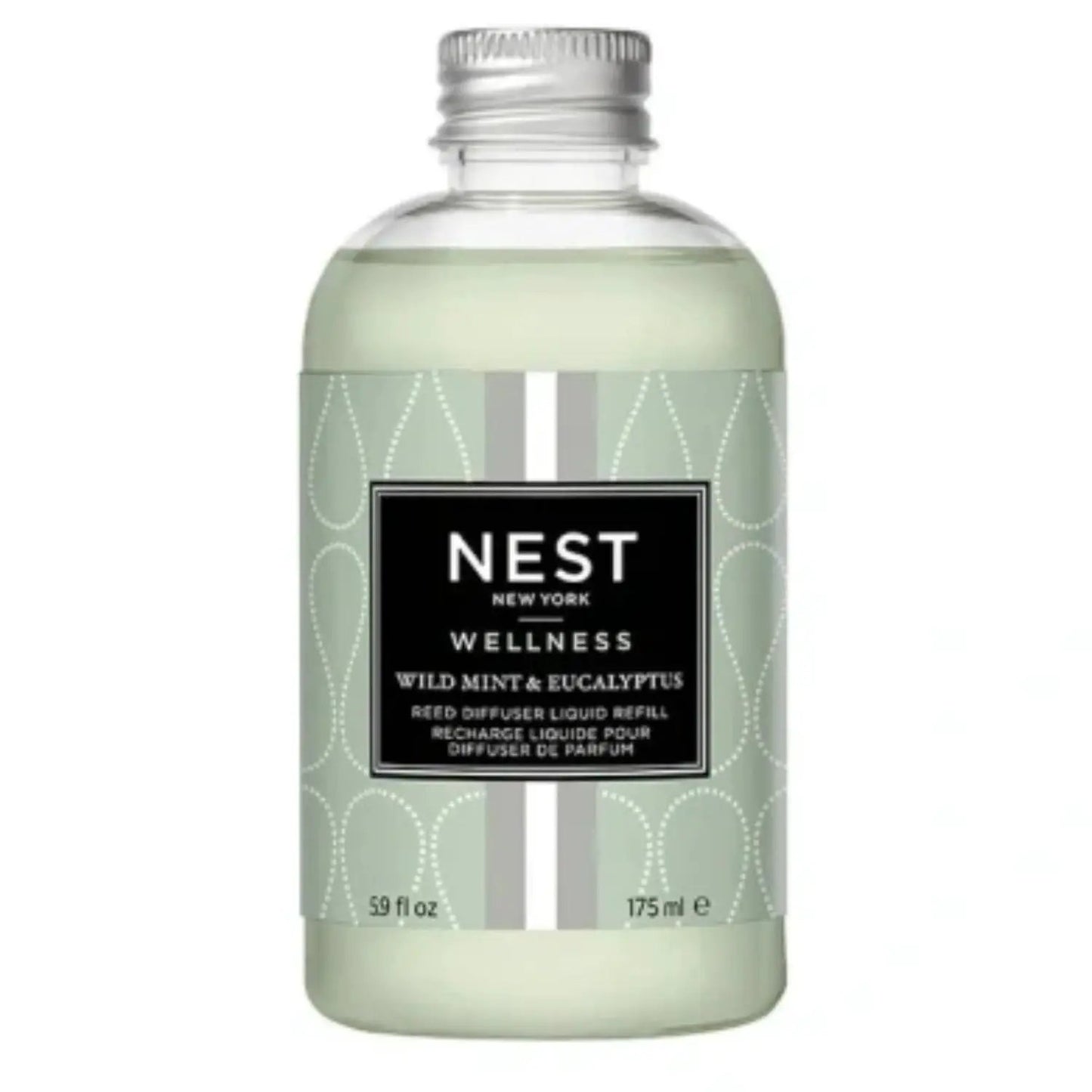 Nest New York Wellness Wild Mint & Eucalyptus reed diffuser refill 5.9 oz Nava Beauty on Tampa Home & Garden Store