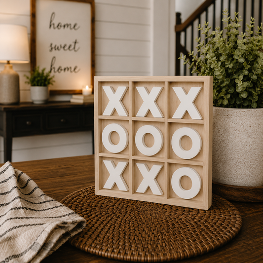 Tic Tac Toe | 2 Styles - Tampa Home & Garden Store