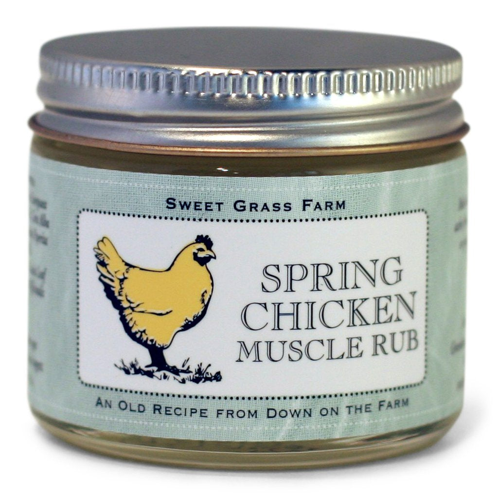 Poulet printanier frotté aux muscles