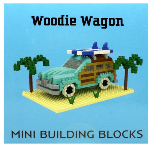 Minibloques de construcción - Vagón de madera