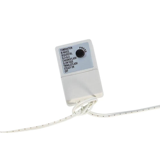 3000-Light Warm White LED White Wire Cluster Garland - Tampa Home & Garden Store