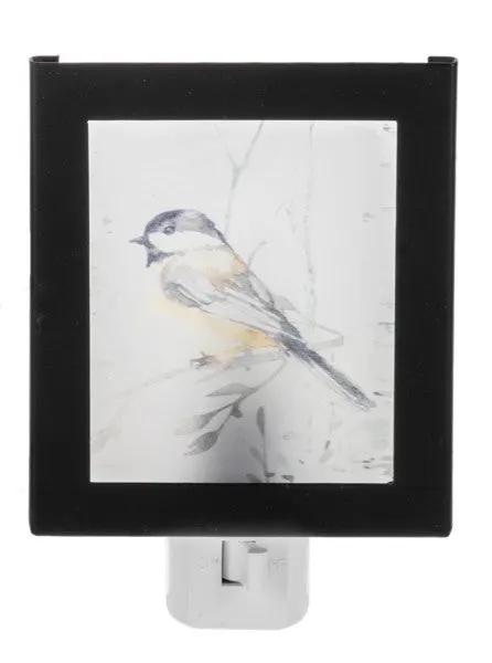 Chickadee in Forest Nightlight - Tampa Home & Garden Store