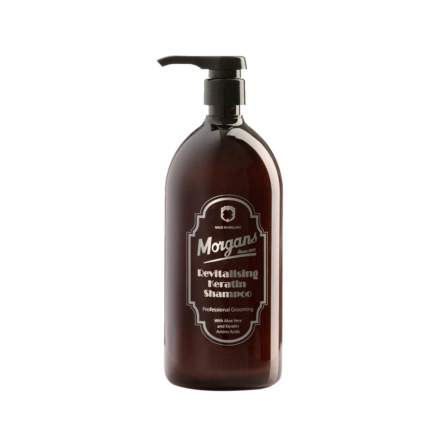 Morgan's Revitalising Keratin Shampoo bottle with pump, 1000 ml on Tampa Home & Garden Store