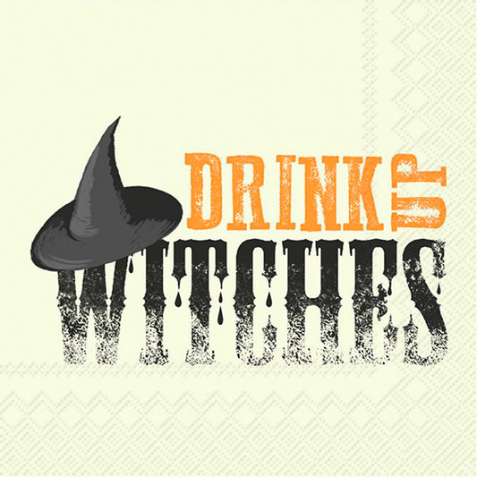 Serviette à cocktail Sorcières