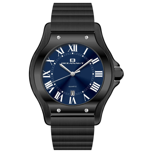 Oceanaut Rayonner men's stainless steel watch with blue dial and Roman numerals on Tampa Home & Garden Store
