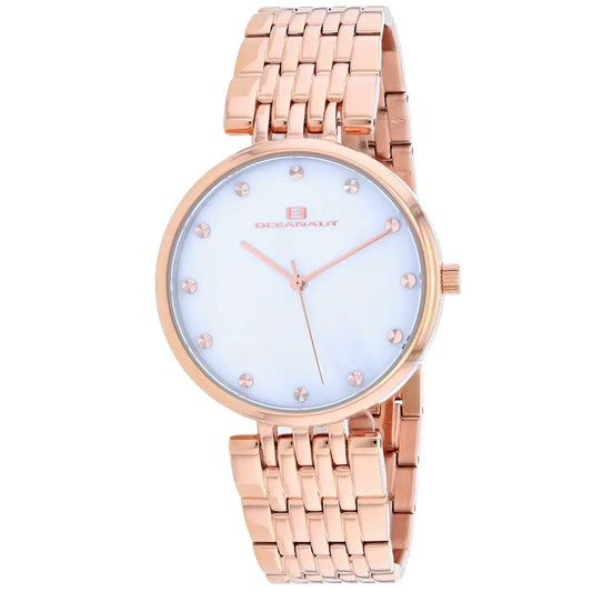 Oceanaut Aerglo women's watch rose-gold bracelet pearl dial on Tampa Home & Garden Store