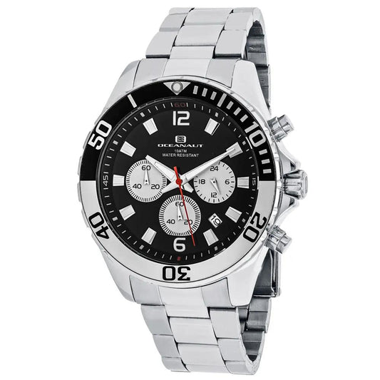 Oceanaut Sevilla Men's Watch stainless steel case black dial on Tampa Home & Garden Store