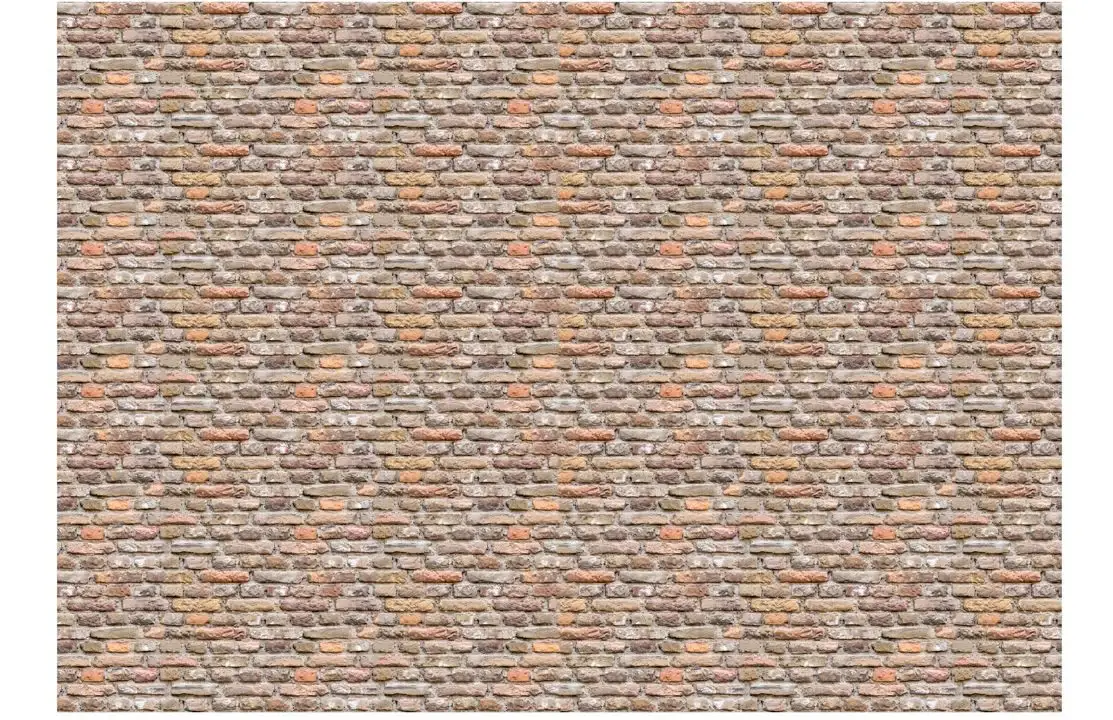 Classic Brick Sheet Backdrop for Miniatures, brick-wall texture, 11.75 x 8.25 in on Tampa Home & Garden Store