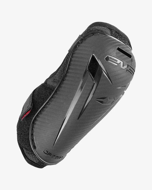 Option Elbow Pad with hard shell guard, black, EVS Sports motorcycle elbow protection on Tampa Home & Garden Store