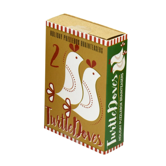 Holiday Puzzlebox Brainteasers 2 Turtle Doves The Country Christmas Loft mechanical puzzle on Tampa Home & Garden Store