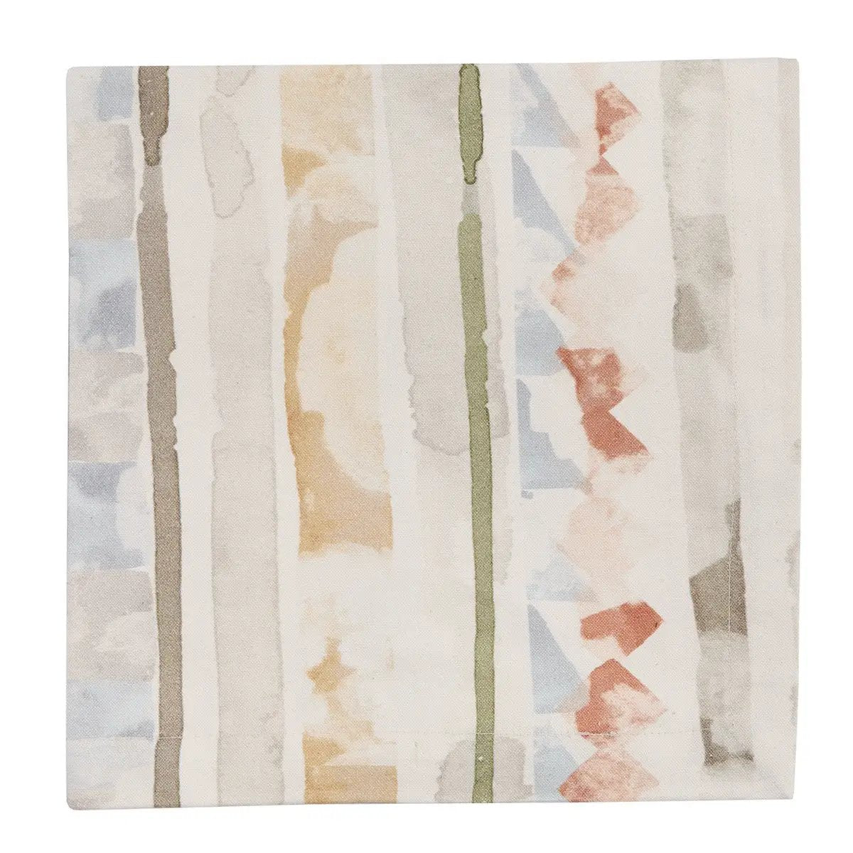 Everly Stripe cotton napkin earthtone hue by The Country Christmas Loft on Tampa Home & Garden Store