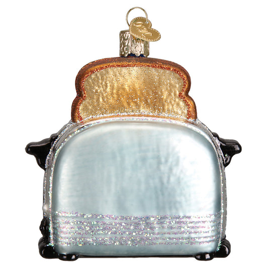 Retro Toaster Glass Ornament - Tampa Home & Garden Store