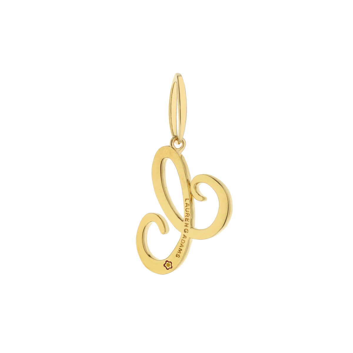 Lolo Initial Pendant gold-tone charm by Lauren G Adams on Tampa Home & Garden Store