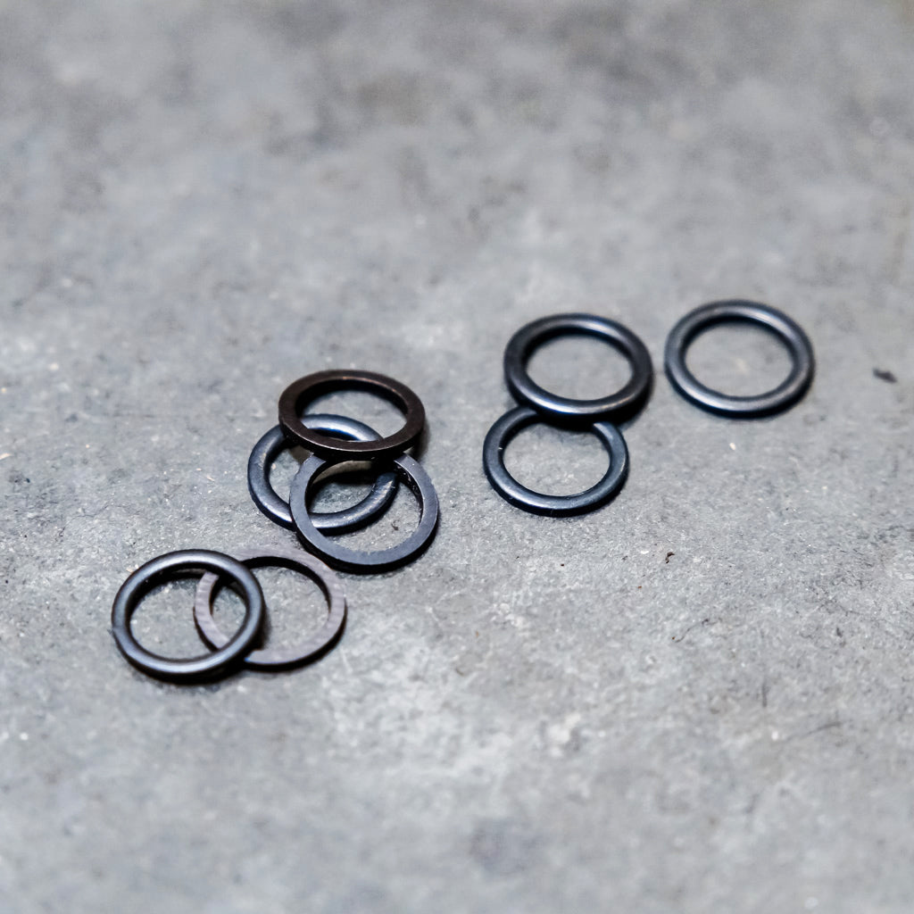 Paris Speed Rings Black set of skateboard small parts accessories on Tampa Home & Garden Store